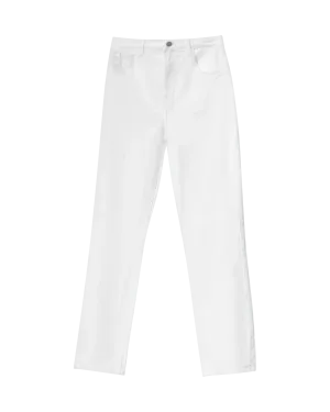 Alma High Rise Straight Jeans