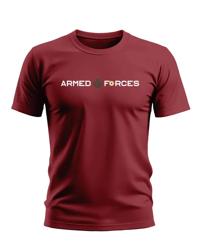 Armed Forces Soft Cotton T-shirt