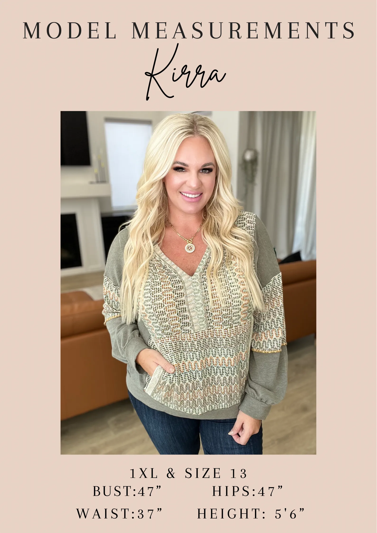 Art Exhibit V-Neck Blouse- 111 NORTH