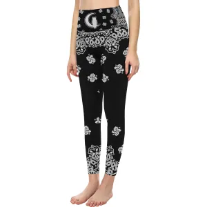 BANDANA BLACC High-Waisted Leggings
