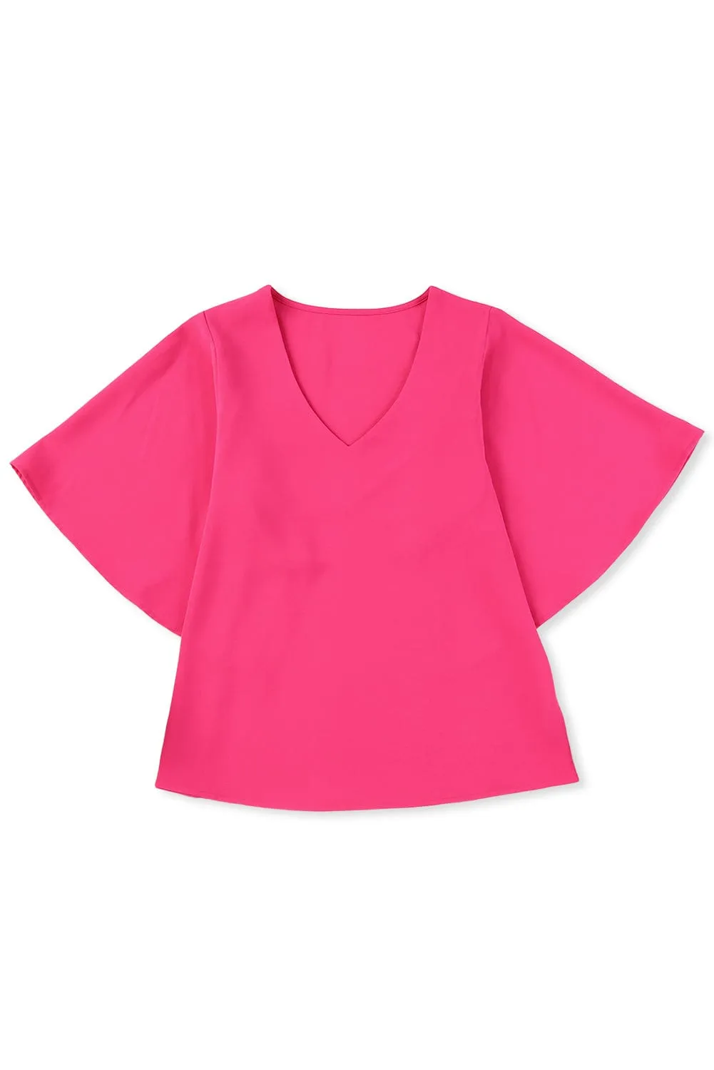 Captivating V Neck Blouse