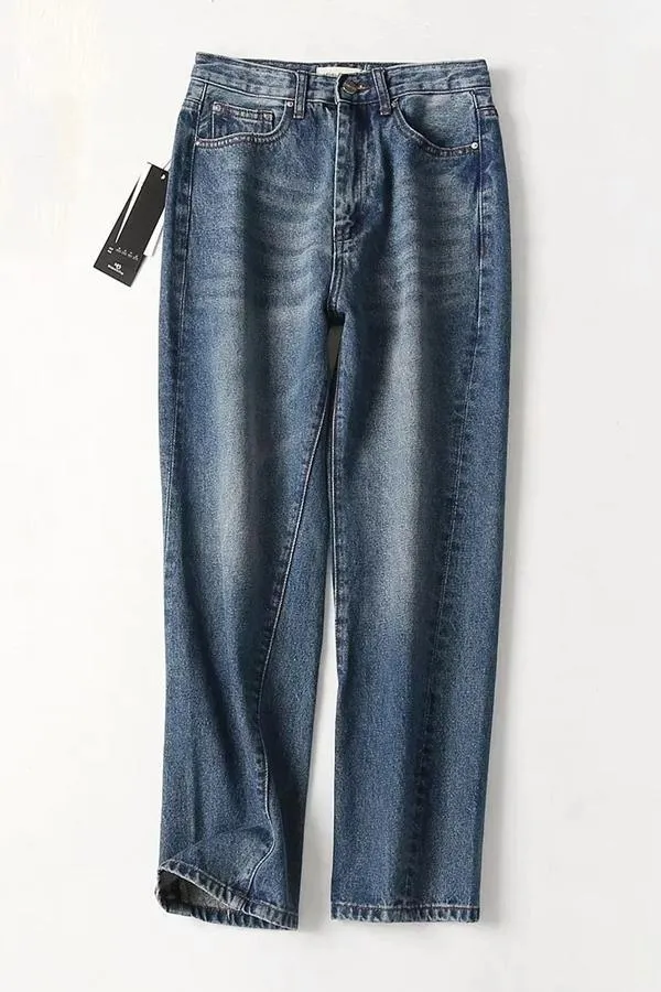 elveswallet Outdoor Vintage Straight Jeans