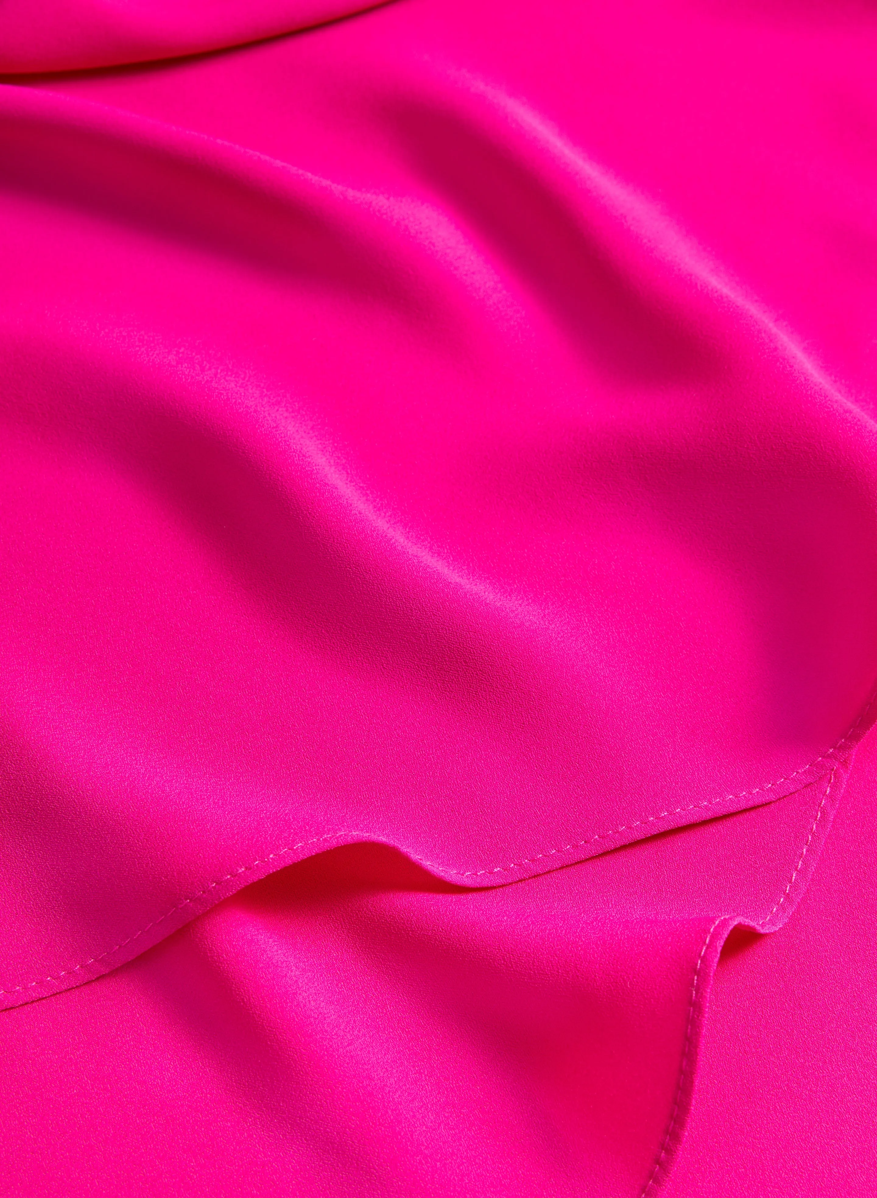 Flutter Sleeve V-Neck Blouse