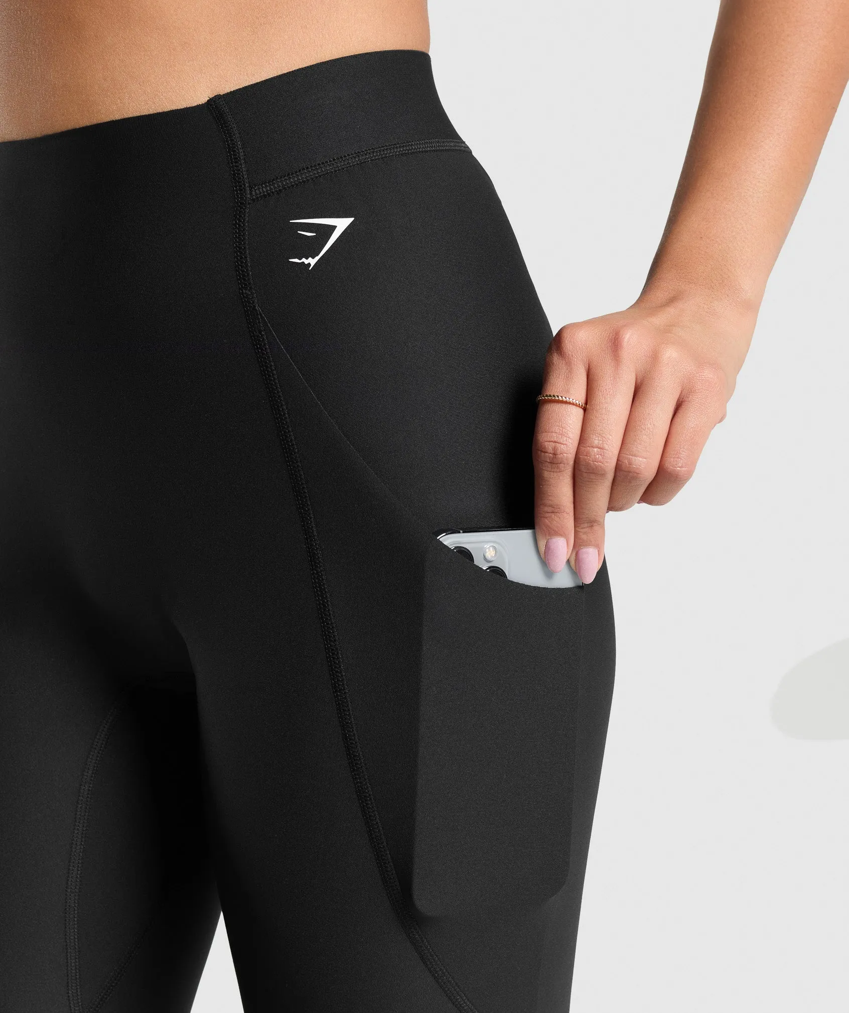 Gymshark Raw Cut Leggings - Black