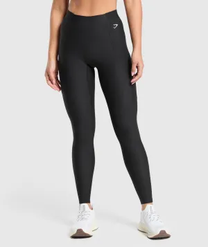 Gymshark Raw Cut Leggings - Black