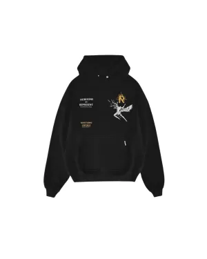 Icarus Hoodie - Jet Black