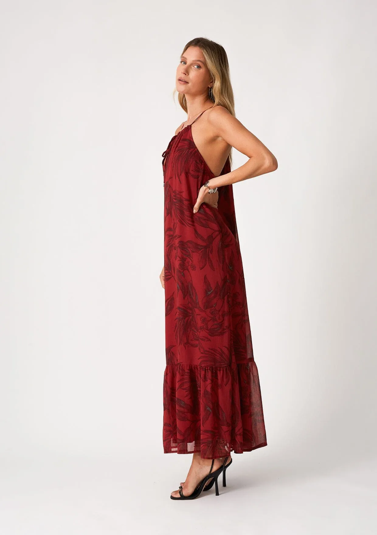 Kiriana Halter Maxi Dress