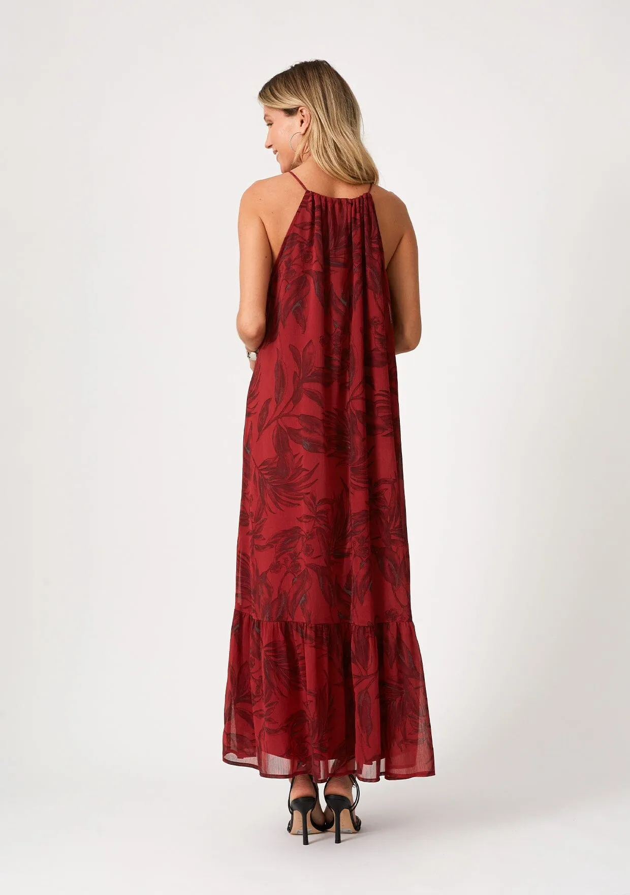 Kiriana Halter Maxi Dress