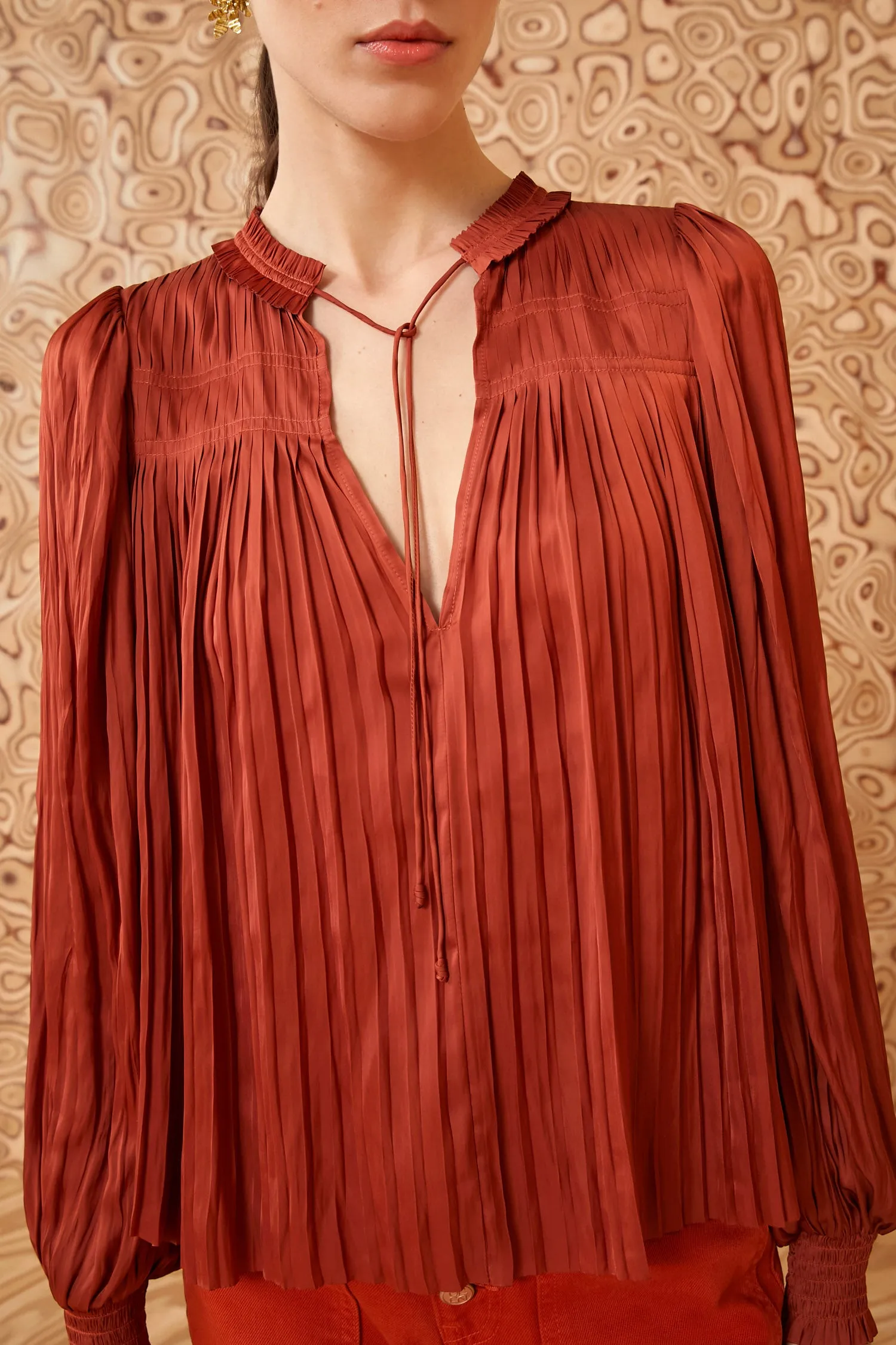 Leah Blouse - Tierra