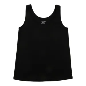 mySTYLE Women's Plus Scoop Neck Ribbed Tank