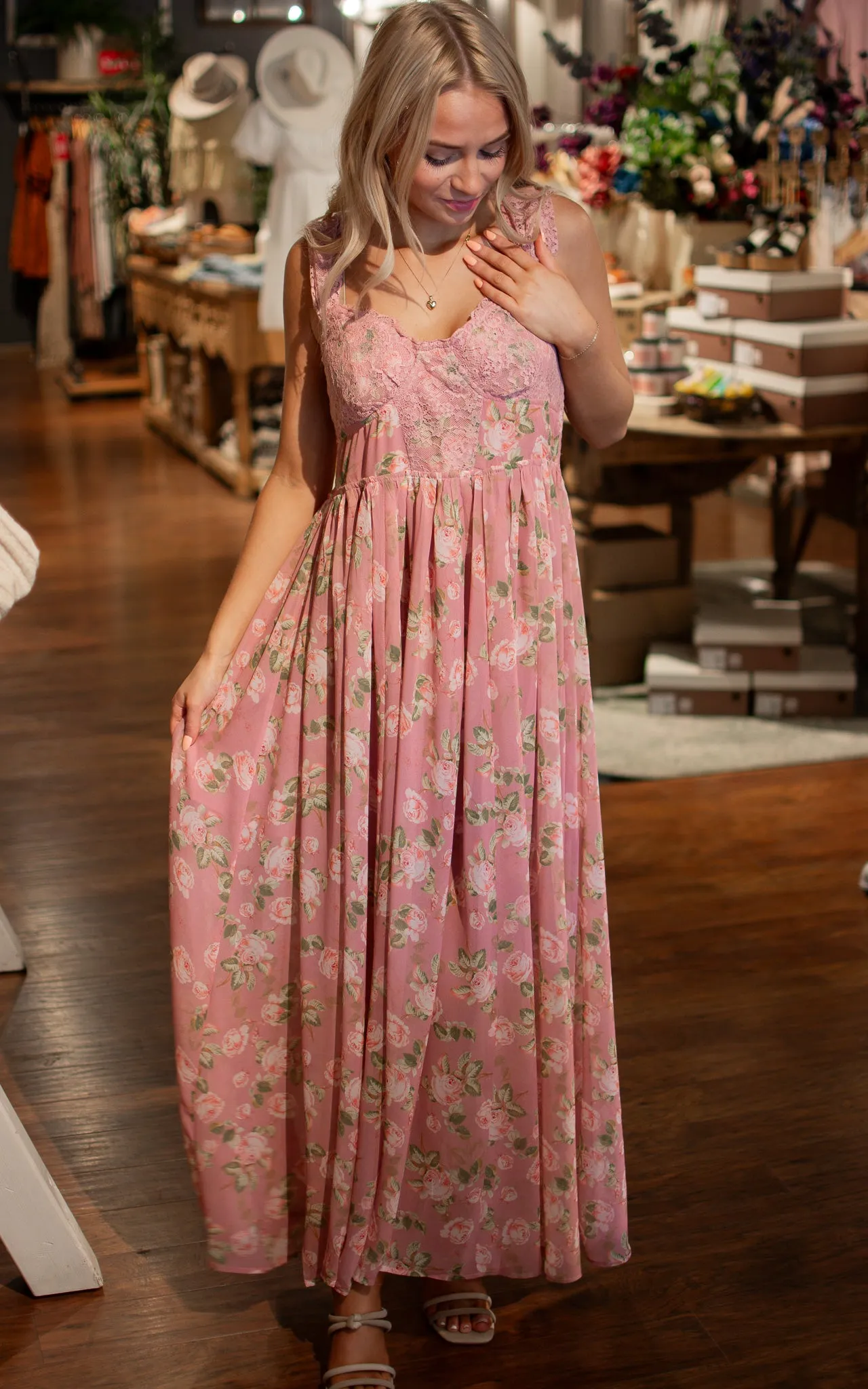 One True Love Maxi Dress