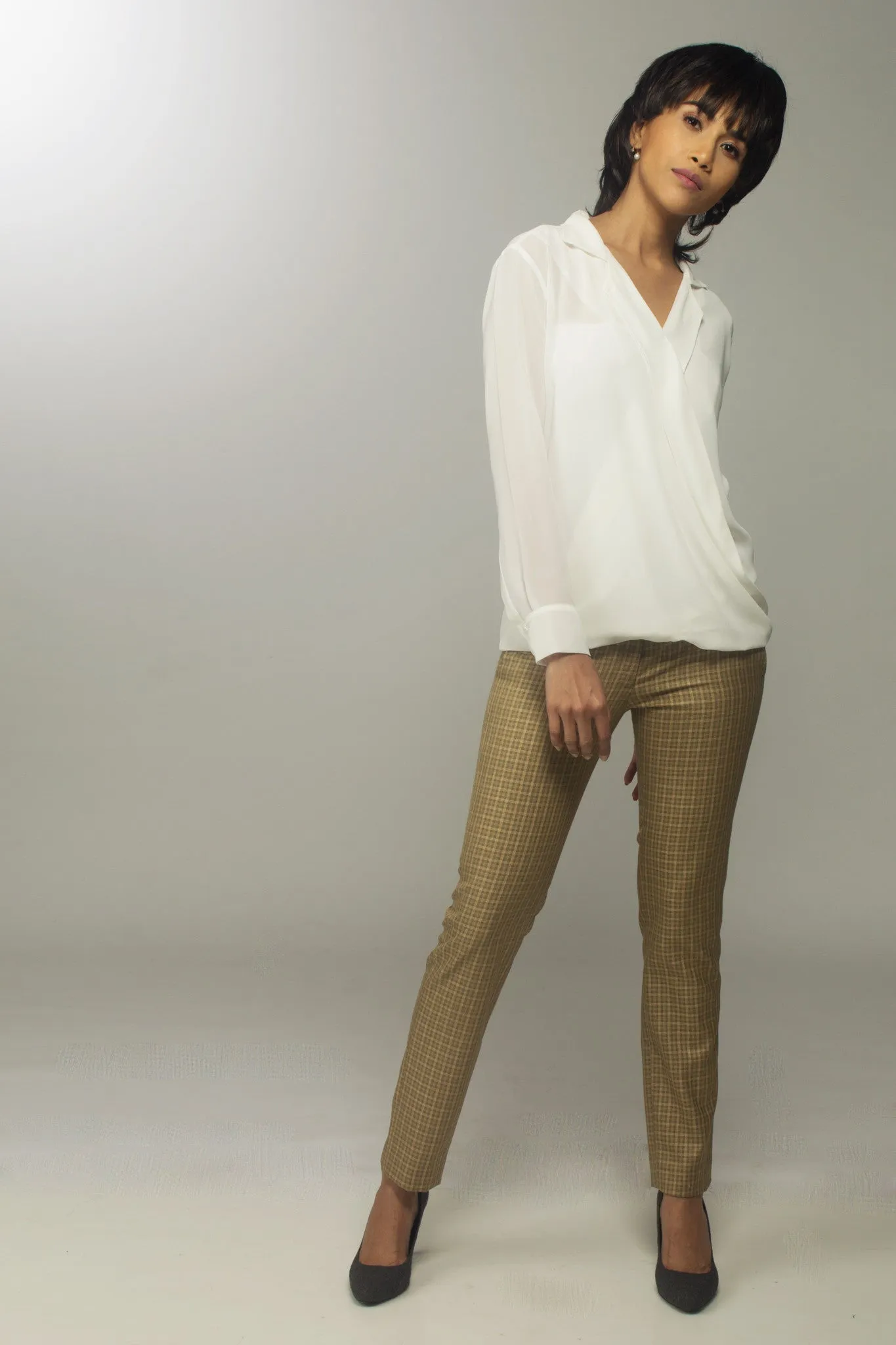 Quartz Wrap Blouse