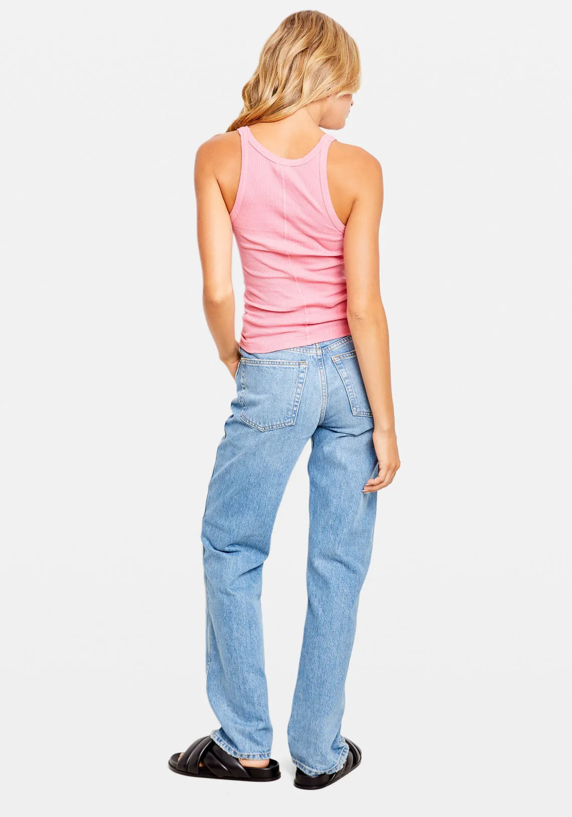 RIBBED TANK SAKURA