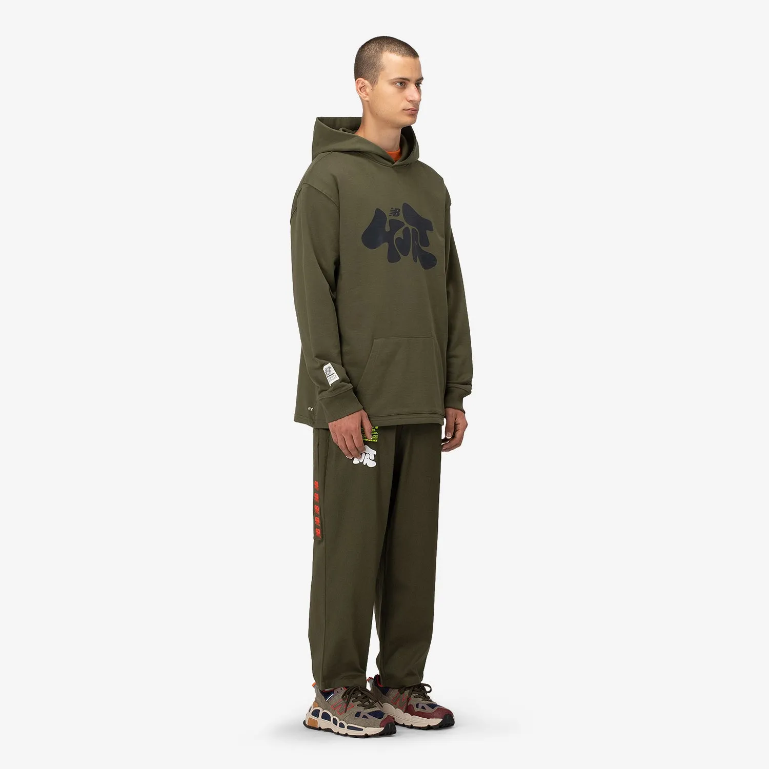 Salehe Bembury Yurt Hoodie Oakleaf Green