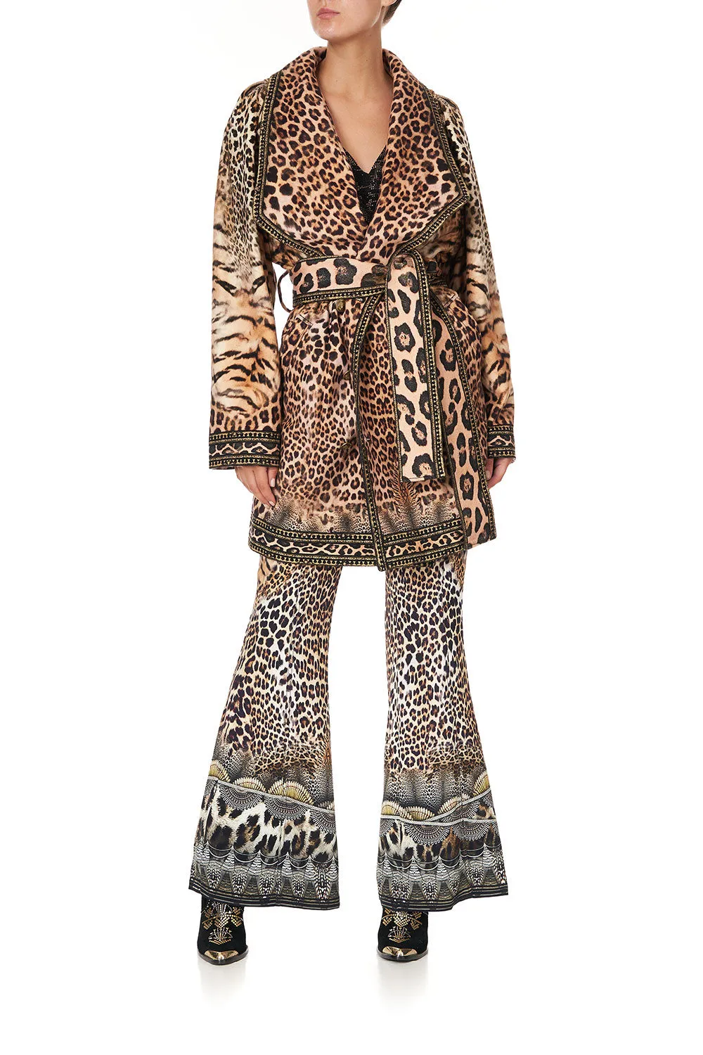 SHORT COAT WITH VEST DETAIL CALL OF THE CATHEDRAL