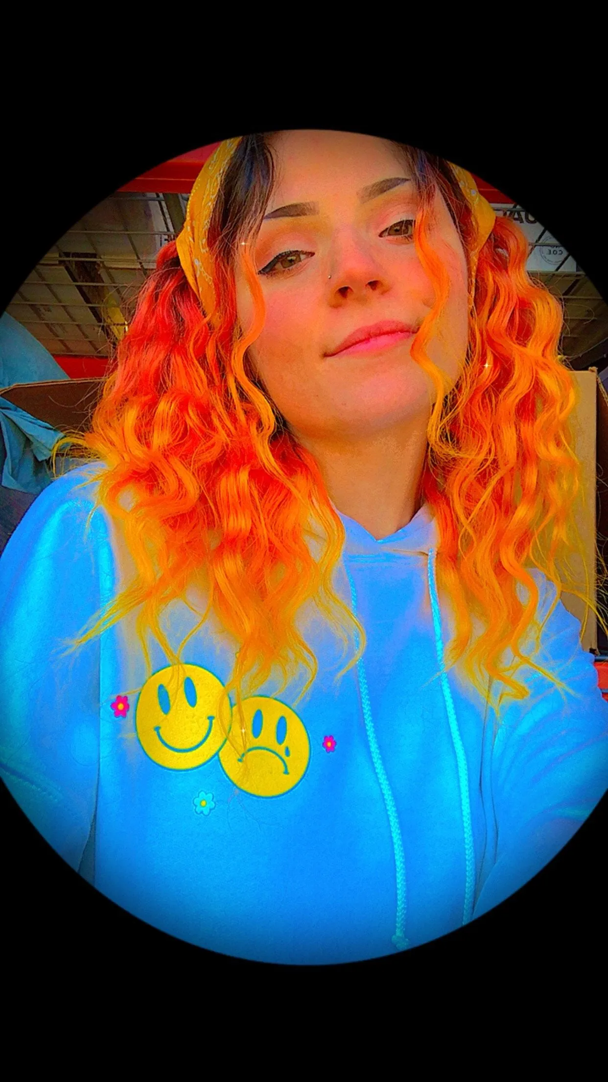 Sometimes Sad Always Rad Hoodie  😊 😔