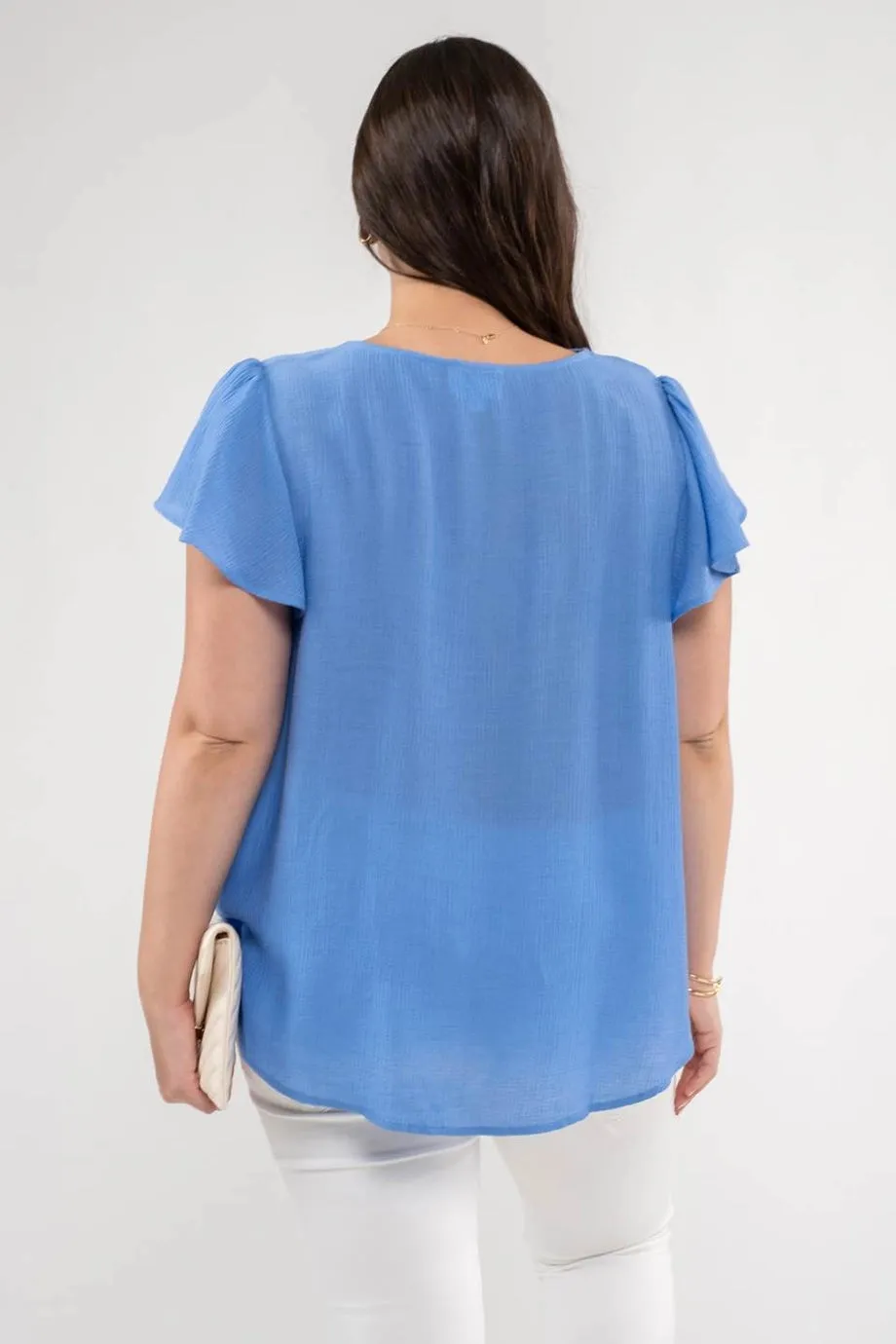 Stacy Scallop Blouse