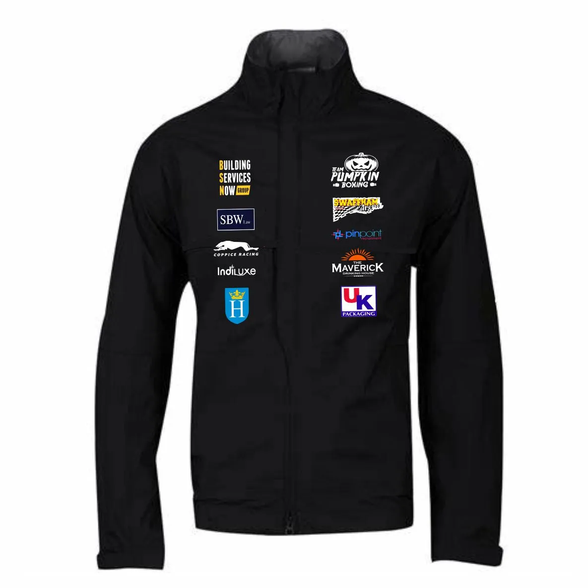 Team Pumpkin - Black Windbreaker