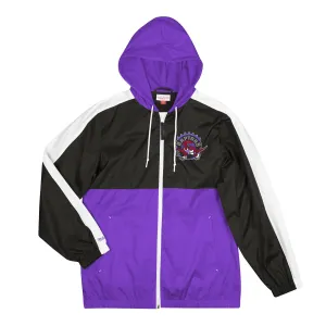 Toronto Raptors NBA Mitchell & Ness Men's Purple Gameday Lightweight Windbreaker