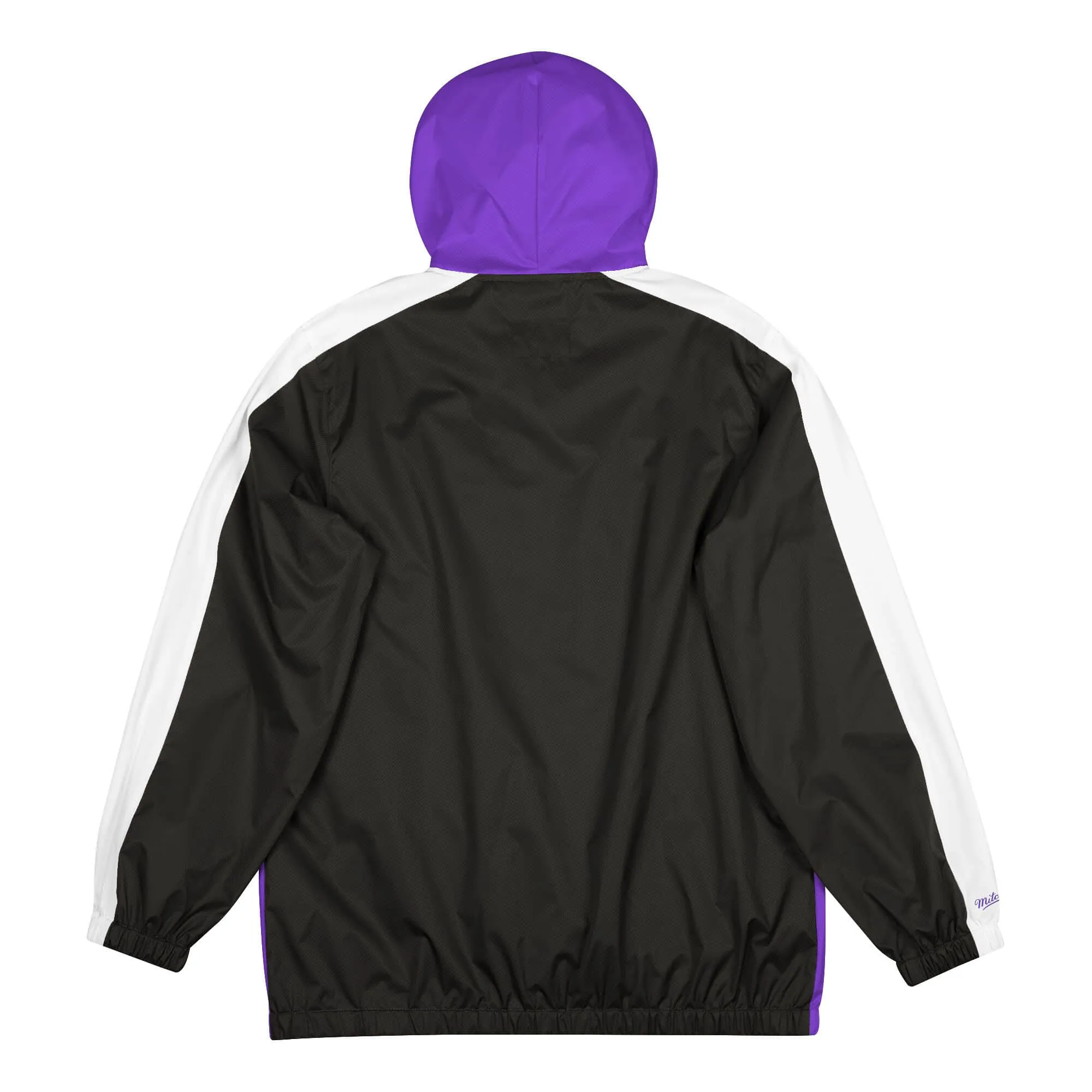 Toronto Raptors NBA Mitchell & Ness Men's Purple Gameday Lightweight Windbreaker