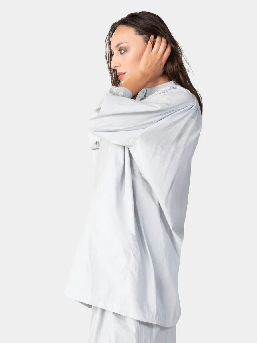 V-Neck 3/4 Sleeve Organic Cotton Blouse