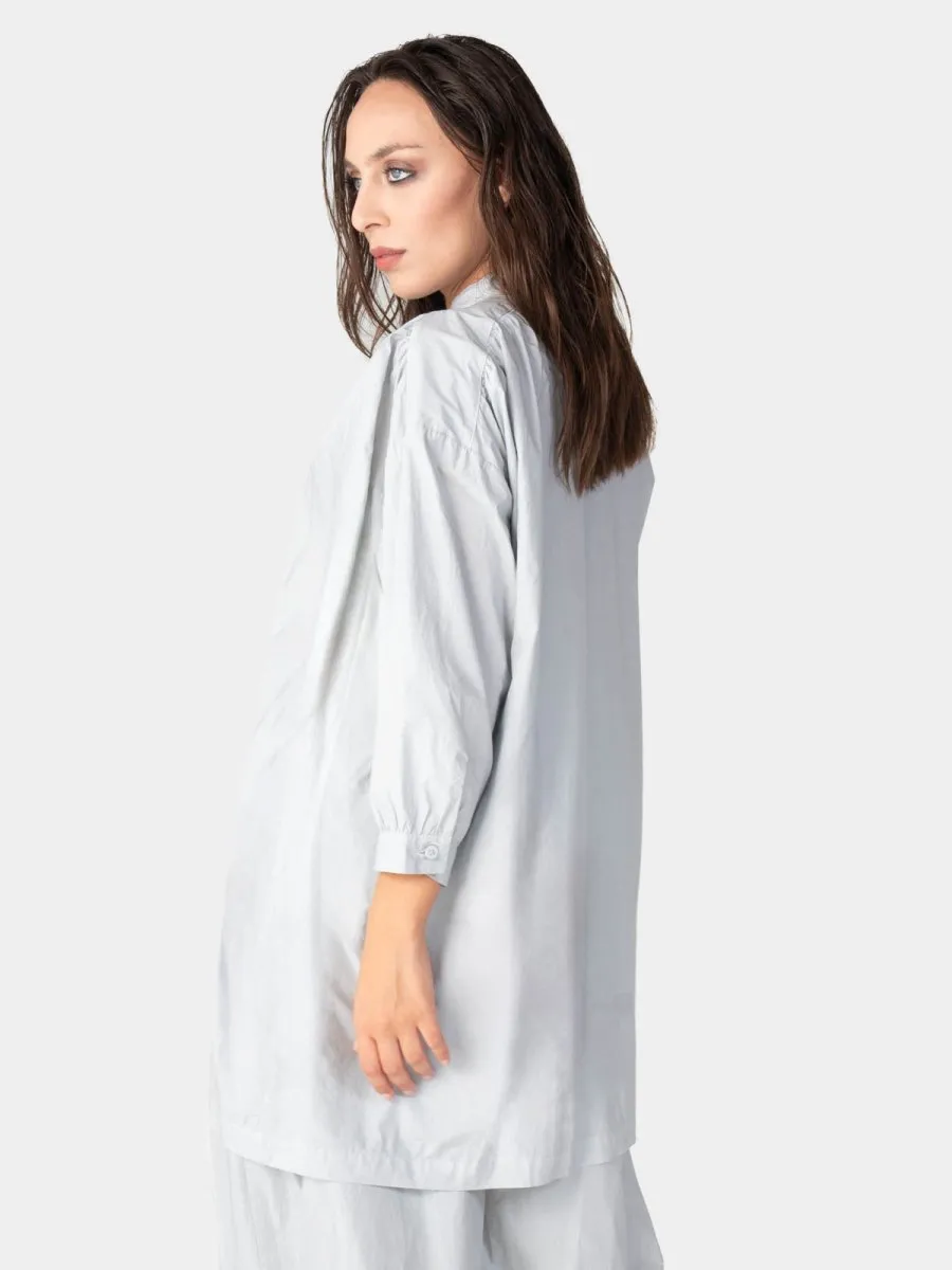 V-Neck 3/4 Sleeve Organic Cotton Blouse
