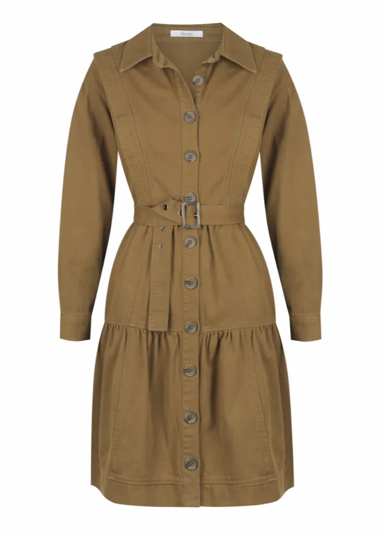 Whitney Dress Khaki