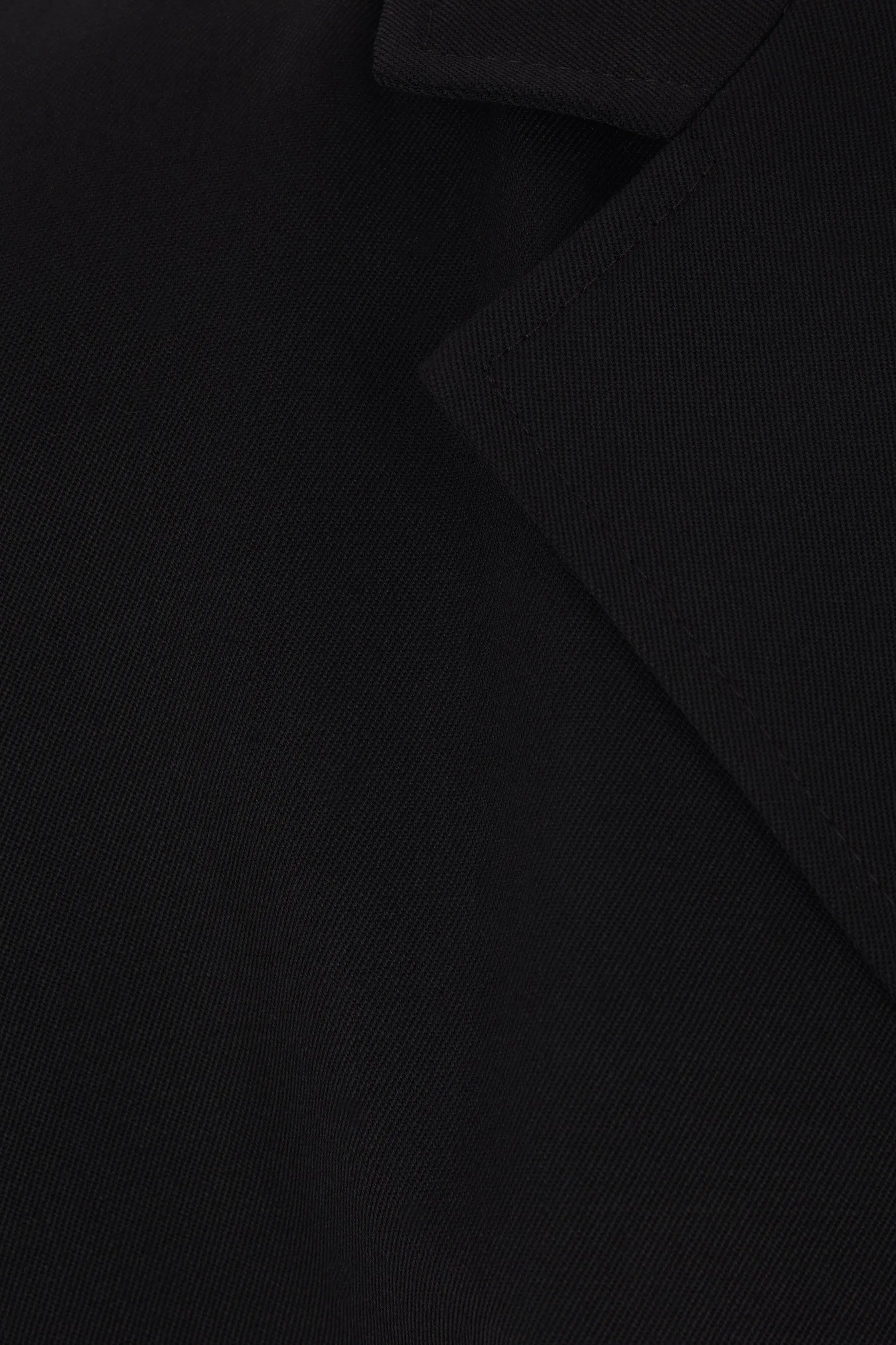 wool and cotton trench coat