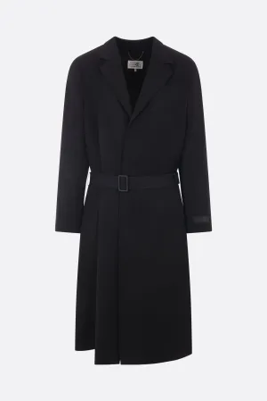wool and cotton trench coat